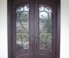 IDG1912-Granada_Square_Top_Arch_Lite_Arch_Panel_Double_Iron_Door_(4)