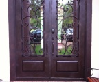 IDG1912-Granada_Square_Top_Double_Iron_Door