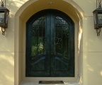 IDG1912-Langston_Double_Arch_Top_Iron_Door