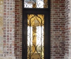 IDG1912-Venice_Full_Lite_Iron_Door_with_Round_Top_Transom