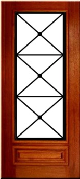 Wood and Wrought Iron Doors - The Front Door Company