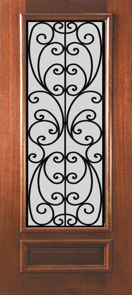 Wood and Wrought Iron Doors - The Front Door Company