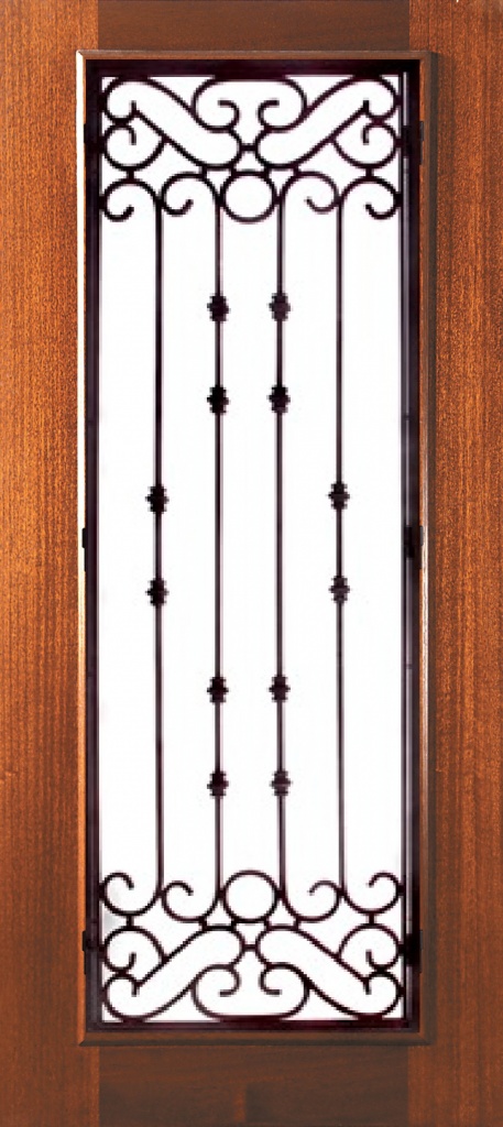 Wood and Wrought Iron Doors - The Front Door Company