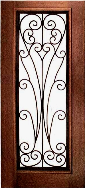 Double Iron Doors -Custom Wrought Baltic Iron Doors