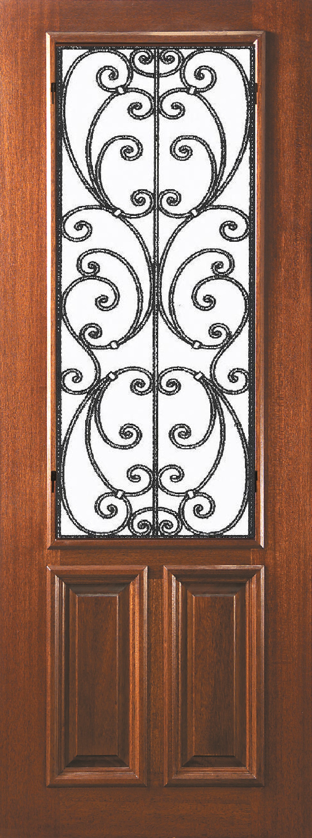 Wood and Wrought Iron Doors - The Front Door Company