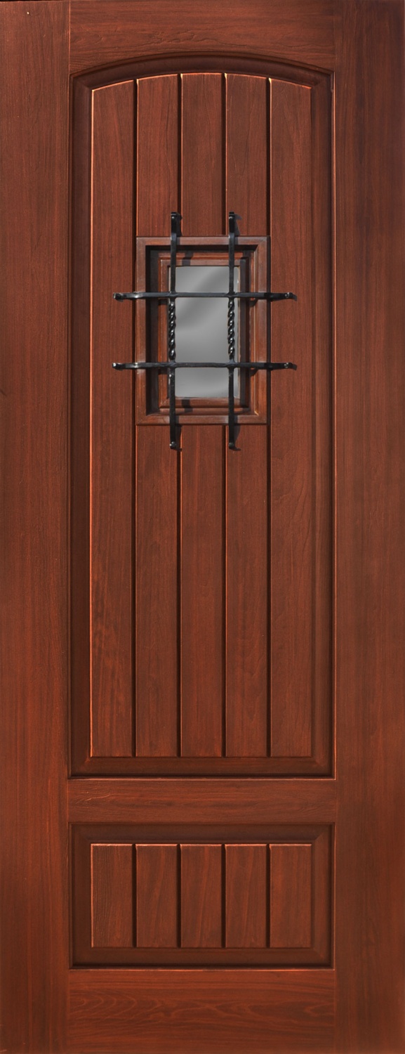 3080 Fiberglass 2 Panel V-groove With Madrid Speakeasy - The Front Door ...